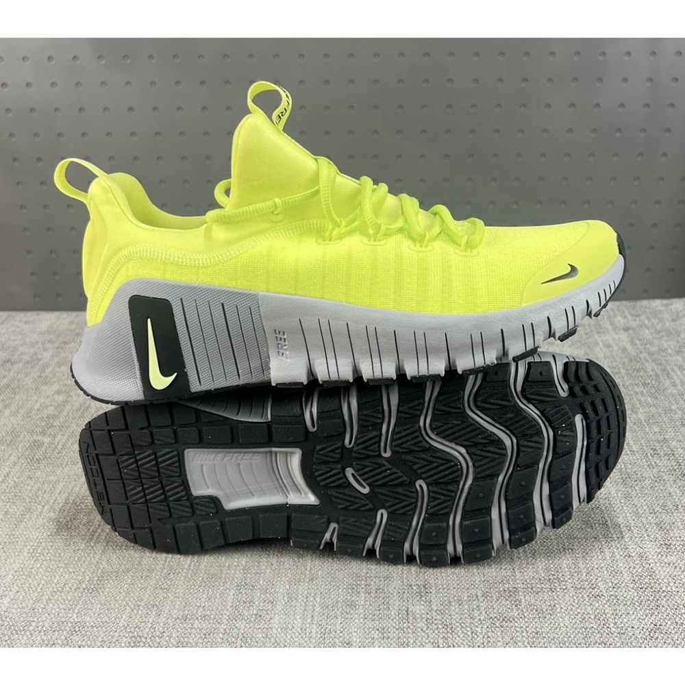 Nike Free Metcon 6 Lemon Volt Yellow nby FJ7127-700 Training Gym Mens Size 10